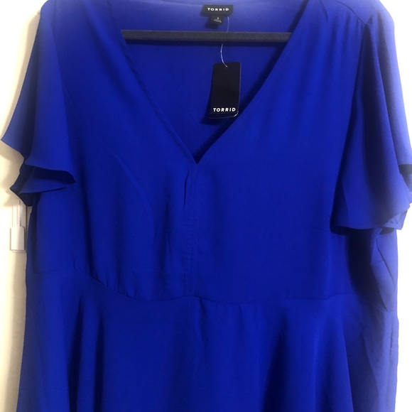 *****SOLD****Torrid plus size blouse Size 2XL - Picture 3 of 5